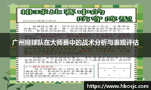 广州排球队在大师赛中的战术分析与表现评估